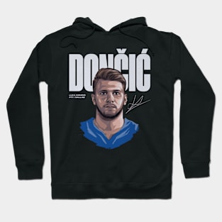 luka doncic game face Hoodie